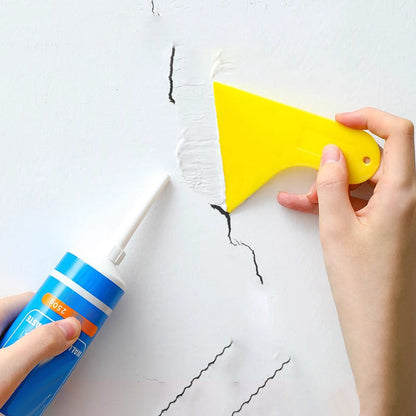 🧱 Faljavító Paszta – Ráccsal, Lyukkal & Réssel | Gyors Száradás, Könnyű Csiszolás