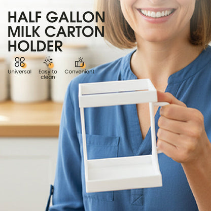Fél gallon tejkarton tartó