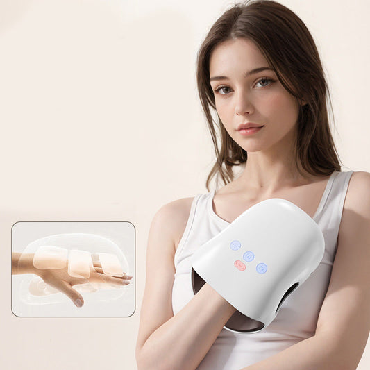 3 sebességes vezeték nélküli kézi masszírozó hő- és kompressziós funkcióval