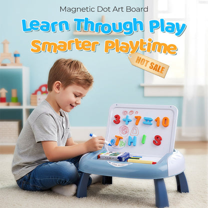 ✨Adja meg gyermekének a legjobb oktatást✨Oktatási mágneses pontos művészeti táblakészlet