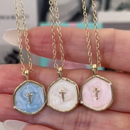 Minimalista Faith nyaklánc nőknek