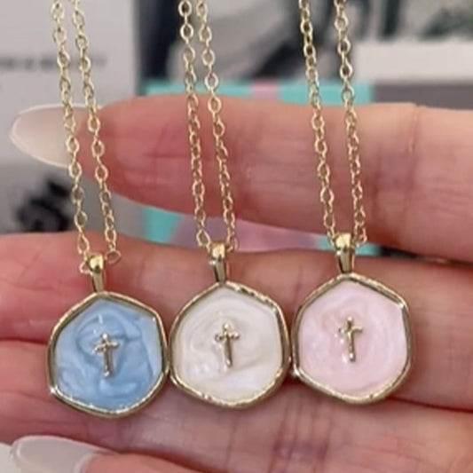 Minimalista Faith nyaklánc nőknek