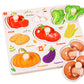 🧩 Fa peg puzzle Tartós fa anyag – Búcsú a könnyen törő karton puzzlektől