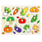 🧩 Fa peg puzzle Tartós fa anyag – Búcsú a könnyen törő karton puzzlektől