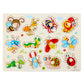 🧩 Fa peg puzzle Tartós fa anyag – Búcsú a könnyen törő karton puzzlektől