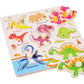 🧩 Fa peg puzzle Tartós fa anyag – Búcsú a könnyen törő karton puzzlektől