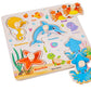 🧩 Fa peg puzzle Tartós fa anyag – Búcsú a könnyen törő karton puzzlektől