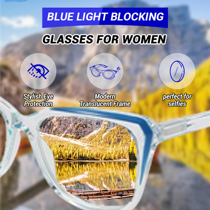 Divatos kék fényt szűrő szemüveg