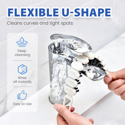 Hajlítható, többfunkciós résszívó kefe