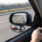 🚗Legkelendőbb autó holttér tükör – két tükrös széles látószög, 360° forgatható, HD üveg, ABS burkolat, erős ragasztós rögzítés