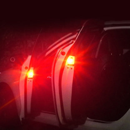 Univerzális autóajtó LED figyelmeztető mágneses érzékelő villogó lámpák