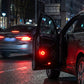 Univerzális autóajtó LED figyelmeztető mágneses érzékelő villogó lámpák