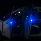 Univerzális autóajtó LED figyelmeztető mágneses érzékelő villogó lámpák