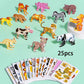 🧩 Fejlessze a kreativitást és készségeket – Oktató 3D rajzfilm puzzle (ragasztó nélkül, biztonságos anyagok) – Utánvétes ✨