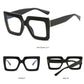 👓 Elegáns túlméretezett kékfény-szűrő szemüveg – Szemkímélő, karcsúsító, könnyű viselet | Tökéletes irodába, tanuláshoz, szórakozáshoz 💻✨😎