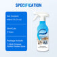 🧽 Könnyedén távolítsa el a foltokat és szagokat – Univerzális konyhai tisztító spray (habos, antibakteriális) – Utánvétes ✨