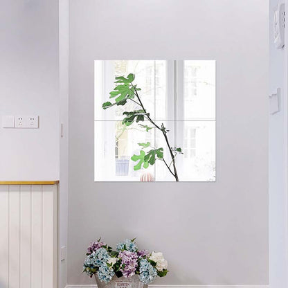 ✨💜Öntapadó akril tükör falmatrica – Könnyű, biztonságos, tágas hatás | Vízálló, eltávolítható, ideális hálószobába vagy öltözőbe 🏠