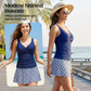 👙 Női 2 részes hasformáló fürdőruha – karcsúsító fazon, kényelmes rugalmasság, átlátszatlan bélés | Strand, medence és nyaraláshoz 🏖️✨💃