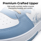 Men's Casual Color-Block Platform Sneakers