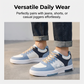 Men's Casual Color-Block Platform Sneakers