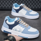 Men's Casual Color-Block Platform Sneakers