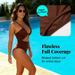 Women's High-Waisted Tummy Control Swimwear