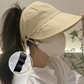 🌞 Tartsa hűvösen és védve – Széles karimájú félkupak napkalap maszkakasztóval – Utánvétes 🧢