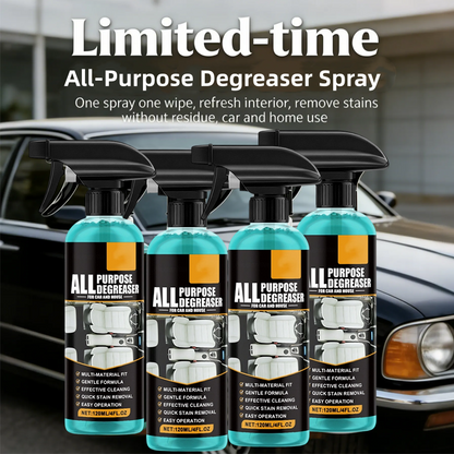 🧼Legkelendőbb multifunkcionális zsíroldó spray – erős zsírtalanító, citromillat, családbarát, könnyű permetezés