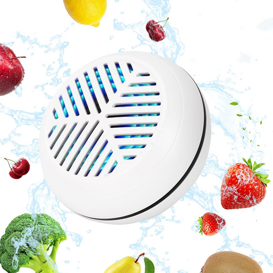🍎 Hordozható gyümölcs- és zöldségmosó – ózonos tisztítás | Vízálló 🥬💧✨