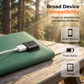 ☀️ Legkelendőbb összehajtható napelem – 10W USB kimenet, kompakt, időjárásálló, karabinerrel, szabadtéri töltés