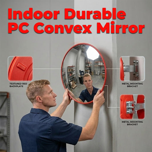 🔍 Konvex belső tükör – széles látószögű biztonsági tükör 🏢🛡️