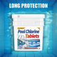 🏊 Úszómedence-klórtabletták – Hosszú hatástartamú fertőtlenítő💧🧪
