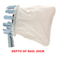 🍎 Gyümölcsszedő Kosár – Puha Betétes | Raktáron 🧺📦