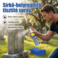 Sírkö tisztító spray – PH-semleges sírhely gondozó, eltávolítja a mohát & algát ✨ Gránit, márvány, mészkő biztonságosan | Temetői kőápoló