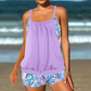 ✨ Női kétrészes tankini – blúzszerű felső és rövidnadrág 🩱🌊 Zakarya a hasat, kényelmes, nem szorít 🏖️ Strandra, medencéhez, nyaralásra ✅ Utánvét, raktáron 🚚