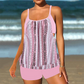 ✨ Női kétrészes tankini – blúzszerű felső és rövidnadrág 🩱🌊 Zakarya a hasat, kényelmes, nem szorít 🏖️ Strandra, medencéhez, nyaralásra ✅ Utánvét, raktáron 🚚