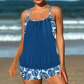 ✨ Női kétrészes tankini – blúzszerű felső és rövidnadrág 🩱🌊 Zakarya a hasat, kényelmes, nem szorít 🏖️ Strandra, medencéhez, nyaralásra ✅ Utánvét, raktáron 🚚