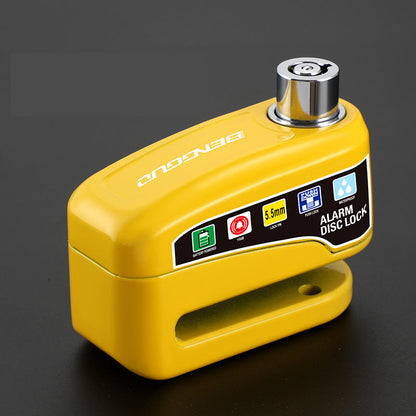 👍🔒Motorkerékpár-lopásgátló riasztóval ellátott tárcsazár🗝️