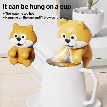 🐶💨Aranyos kutyás kapcsos mini ventilátor poharakhoz és tálakhoz🐕‍🦺