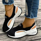 👟 Légáteresztő, kivágott női slip-on cipő – Raktáron & Utánvétes 🌬️👡