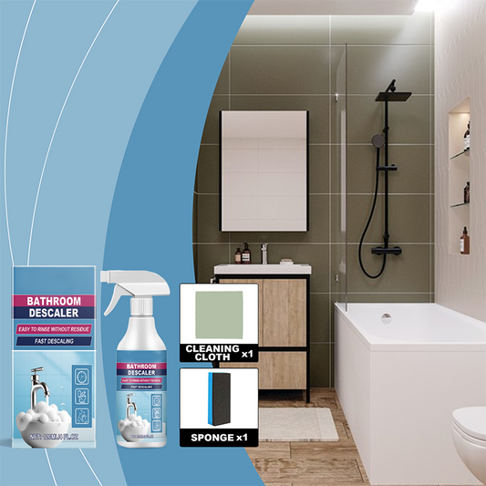 🧼 Multifunkcionális fürdőszobai tisztító spray készlet – Raktáron & Utánvétes 🚿✨
