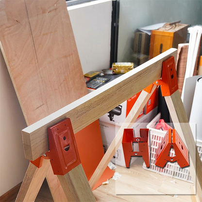 🔨 Nehéz teherbírású fűrészló tartó konzol leszorítóbilinccsel – Raktáron & Utánvétes 🛠️💪