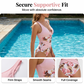 Takard el a pocakod – Női egyrészes, haskontrollos wrap fürdőruha – Utánvétes 👙✨