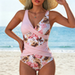 Takard el a pocakod – Női egyrészes, haskontrollos wrap fürdőruha – Utánvétes 👙✨
