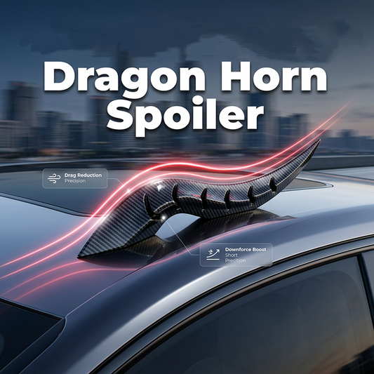 🐉 Élénkítse fel autóját – Sárkány alakú autódekorációs szarvak (pár) – Utánvétes 🚗✨