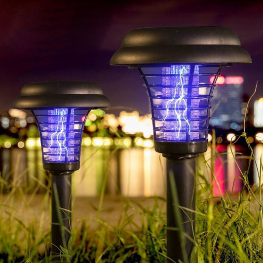 🦟 Csípje el a szúnyogokat könnyedén – Napenergiás és akkumulátoros szúnyogirtó intelligens vezérléssel – Utánvétes ☀️🔋