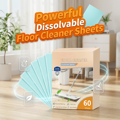 🧹 Tisztítsa meg a padlót pillanatok alatt – Gyorsan oldódó padlótisztító lapok (60 db) – Utánvétes ✨
