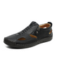 👞 Lépj kényelemben – Férfi varrott, légáteresztő horgászszandál – Utánvétes 🌬️