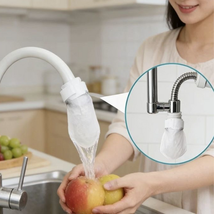 💧 Csapra szerelhető szűrőbetét‑hatékony szűrés rozsda, üledék és rovarpeték eltávolítására konyhai és fürdőszobai csapokhoz