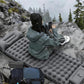🛌 Élvezze a kényelmes alvást – Könnyű felfújható matrac beépített párnával és lábszivattyúval (10 cm) – Utánvétes ⛺